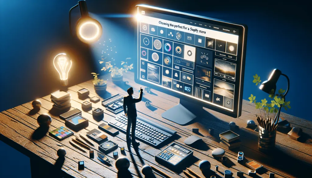 how to choose the ideal theme for your Shopify store in 2024?